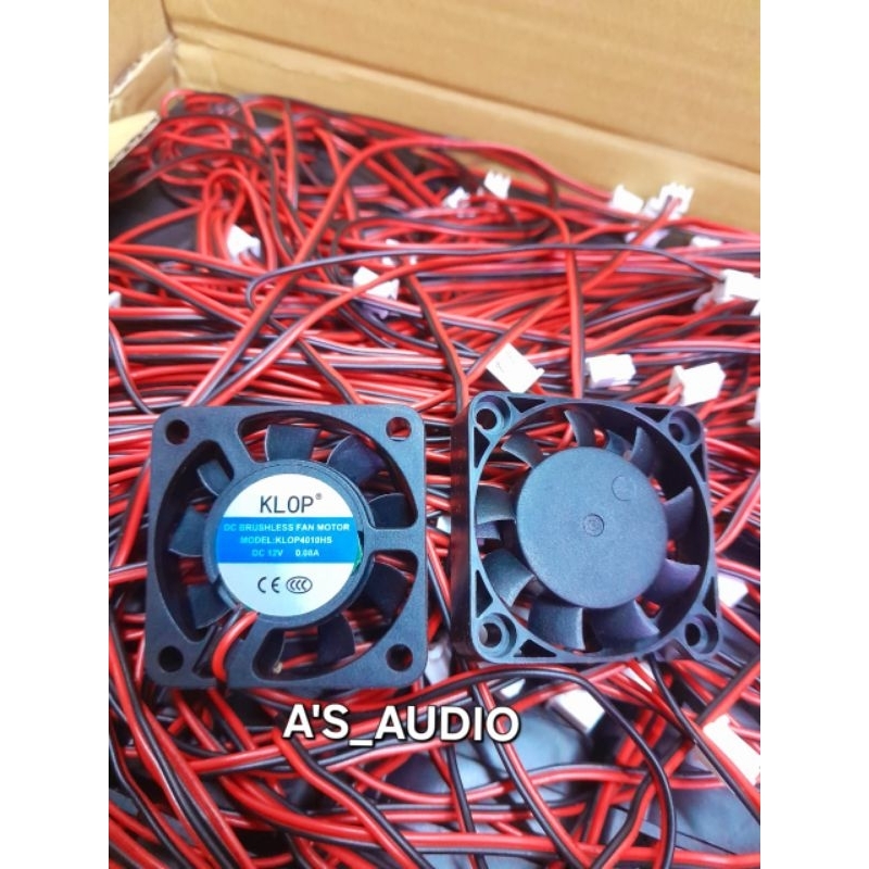 FAN DC KIPAS 4×4 DC 12V 0,08A KLOP 1BIJI
