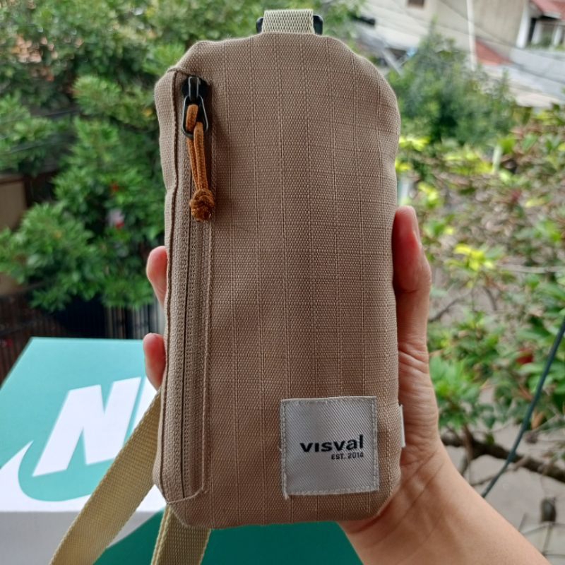 pouch layer visval/tas mini/lanyard