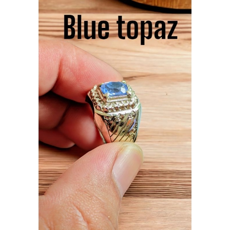 BATU CINCIN BLUE TOPAZ