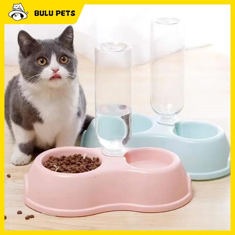 BL-010201 Tempat Makan Kucing Otomatis Tempat Minum Kucing Otomatis Mangkok Kucing Anjing Wadah Maka