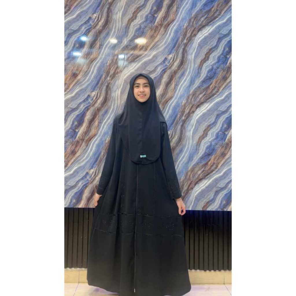 Gamis Abaya Hitam Arab lis 04