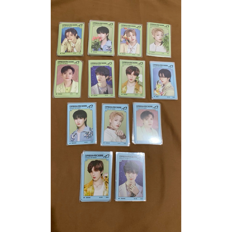 [BACA DESKRIPSI] READY STOCK OFFICIAL TRADING CARD DREAMSCAPE NCT DREAM MARK RENJUN JENO CHENLE JISU