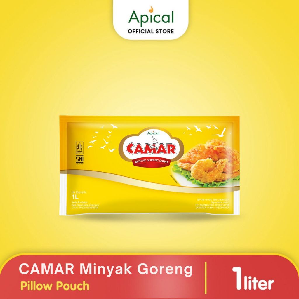 

Camar Minyak Goreng Pillow Pouch 1L