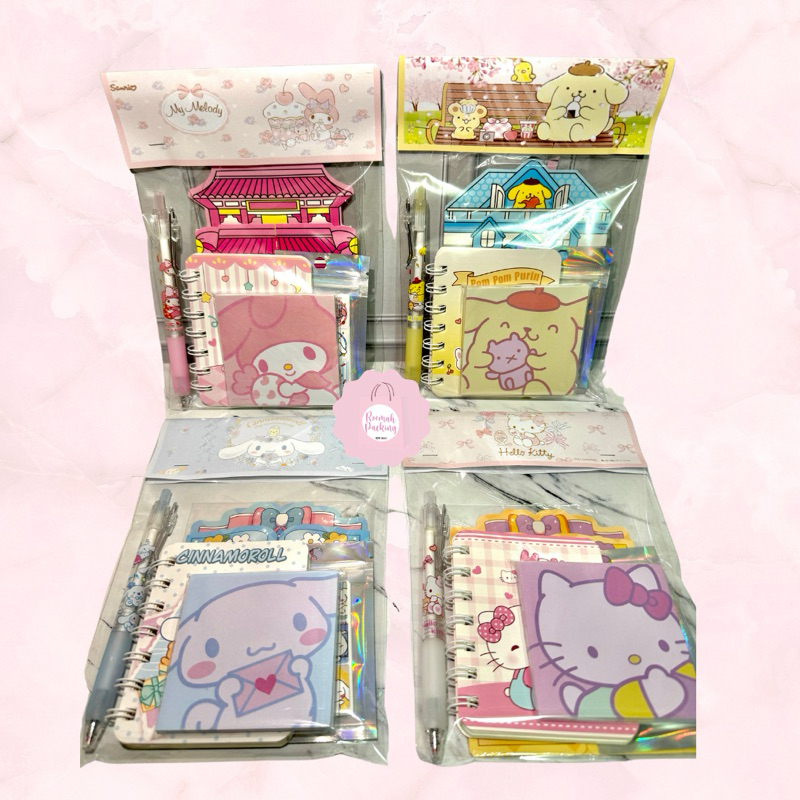 

Souvenir ulang tahun/ Hampers ulang tahun anak/ kado ulang tahun anak motif sanrio