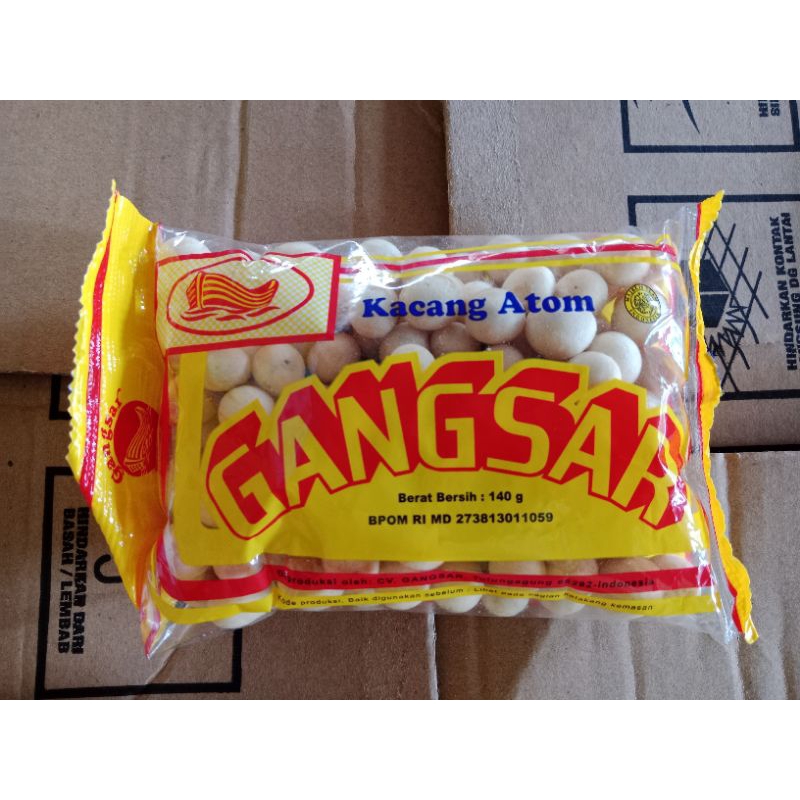 

Kacang atom gangsar 140 gram