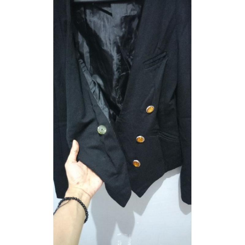Blazer Hitam Atasan Wanita