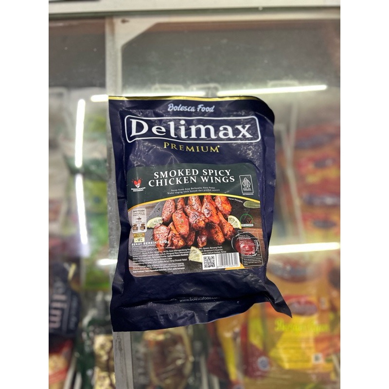 

Delimax Smoked Spicy Wings 500gr