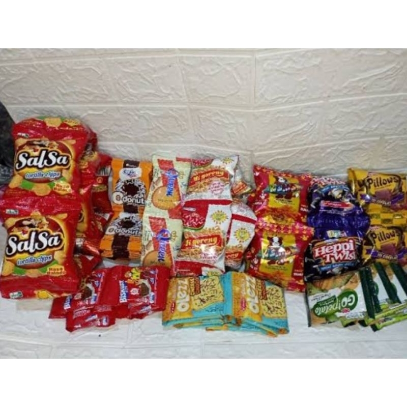 

Jajan Snack Souvenir 500-1000an Penggenap / Pelengkap Belanja