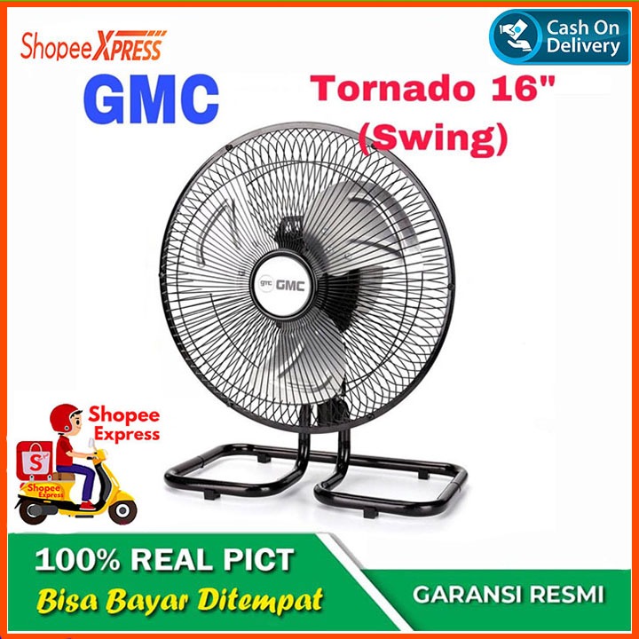 kipas angin duduk dan dinding gmc body full besi