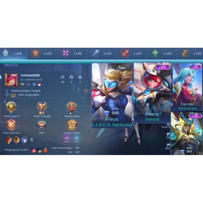 Akun Smurf ML cocok buat have fun