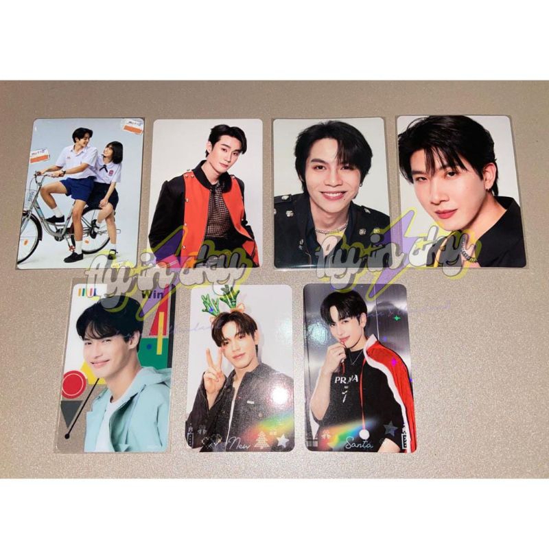 Photocard Thailand GMMTV Official First LOL Win Metawin Singto Begin Again Force LOL, Christmas Osak