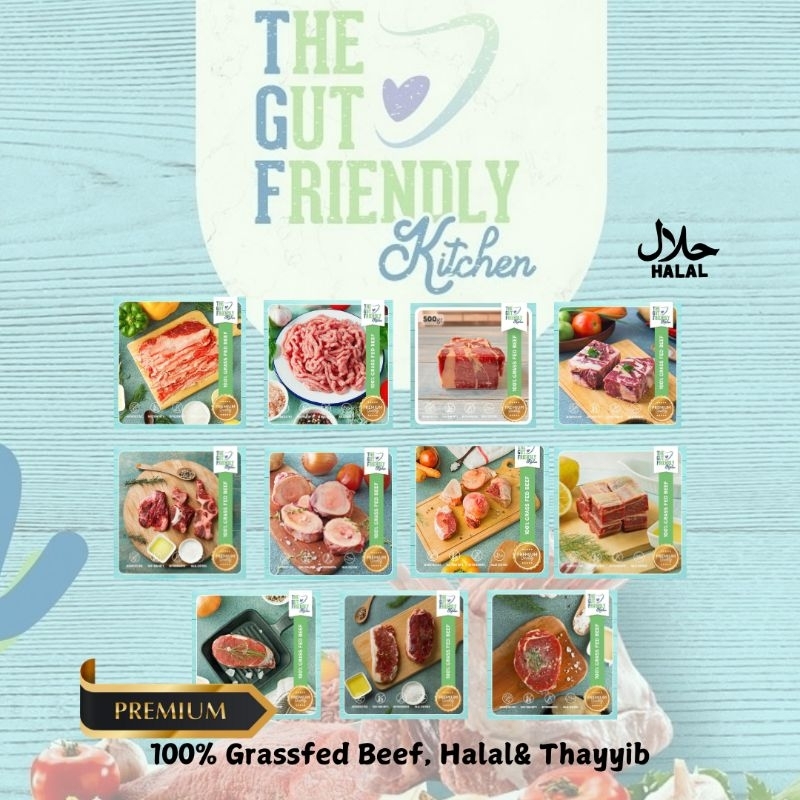 

The Gut Friendly Kitchen Premium Quality Grassfed Beef/ Daging Sapi Grassfed Halal