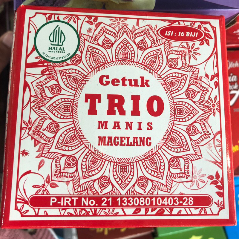 

Getuk Trio Manis Magelang isi 16pcs