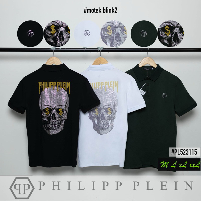 Kaos kerah pria PP PL523115 Premium Import