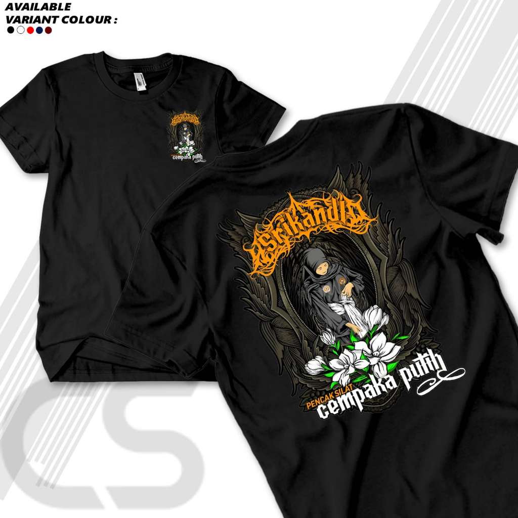 Kaos Cempaka Putih PSCP Wiro Yudho Wicaksono Bahan Katun Kualitas Distro PSCP