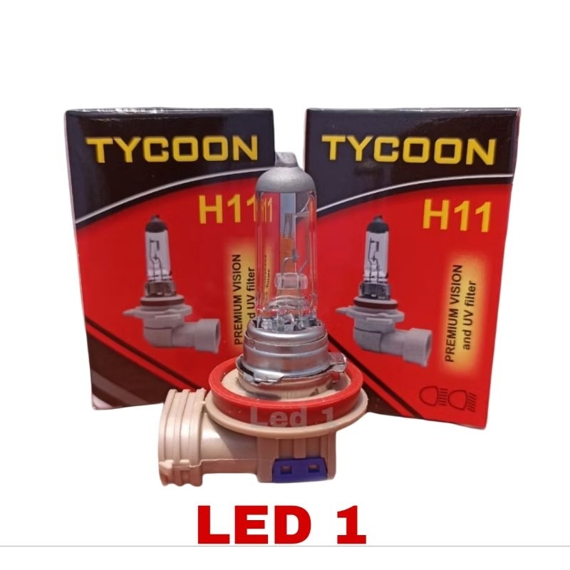 Lampu Dop Mobil Pick Up Truk Halogen H11 12 Volt 24Volt 55 Watt 100Watt