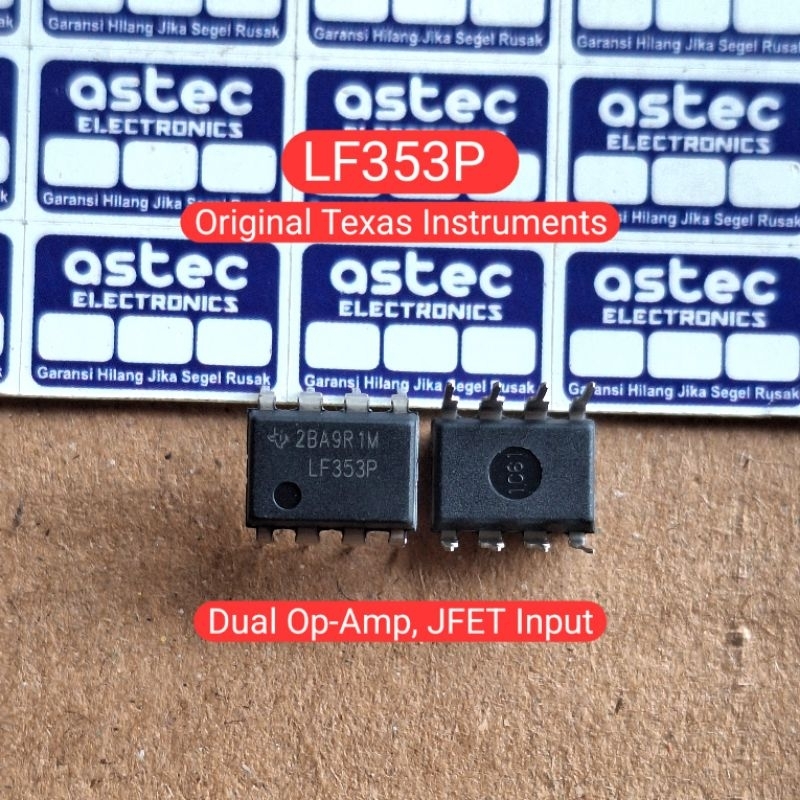 IC LF353 LF353P Dual Op-Amp Original Texas Instruments