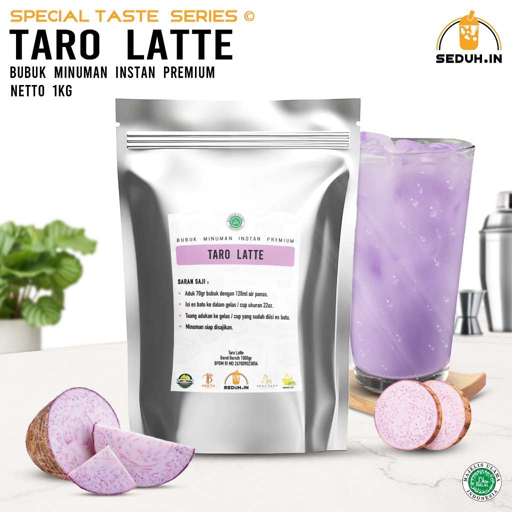 

Taro Latte 1KG / Bubuk Minuman Premium