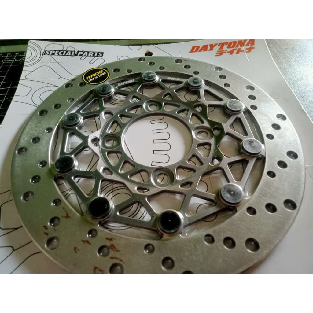 DISC PIRINGAN DAYTONA MODEL YUTAKA 220MM UNIVERSAL