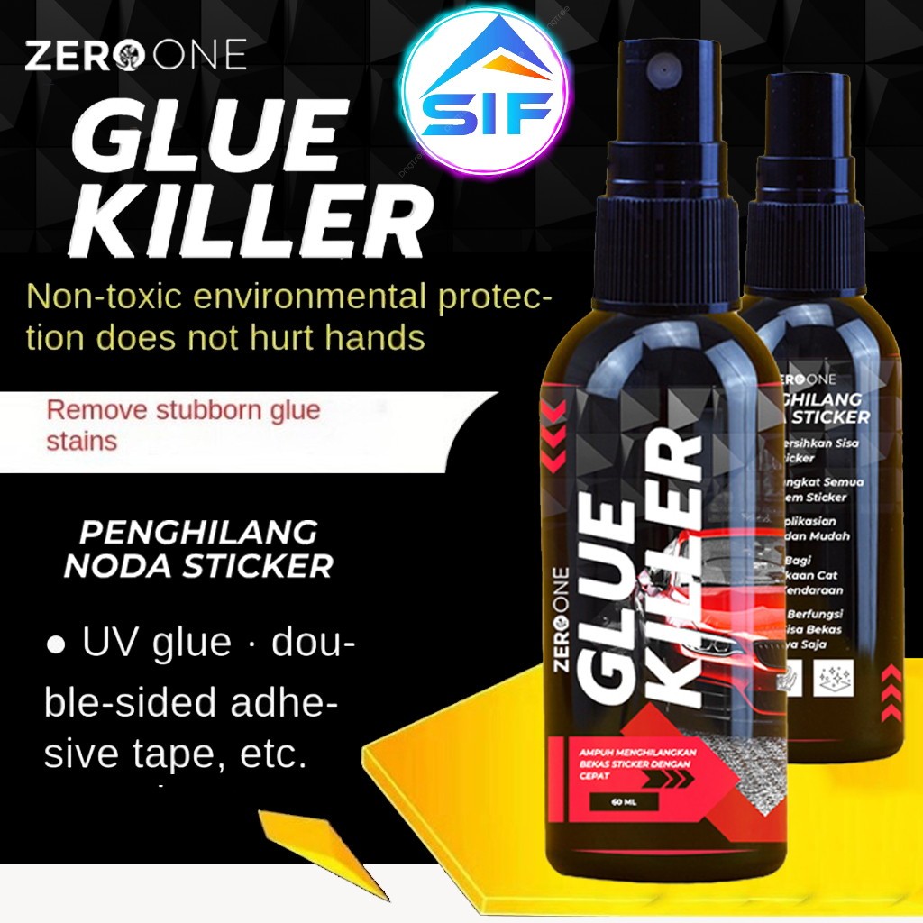 Cairan Pembersih Lem Bekas Sticker Body Motor Mobil Glue Killer Remover Cairan Penghilang Lem LDC HP