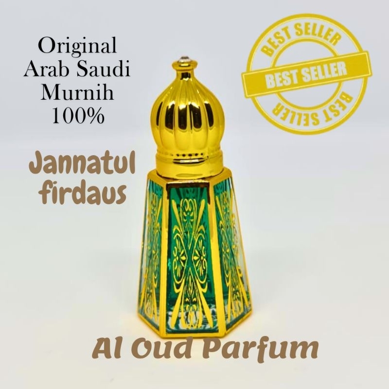 Minyak Jannatul Firdaus /parfum Janatul Firdaus Original Impor Murni Non Alkohol