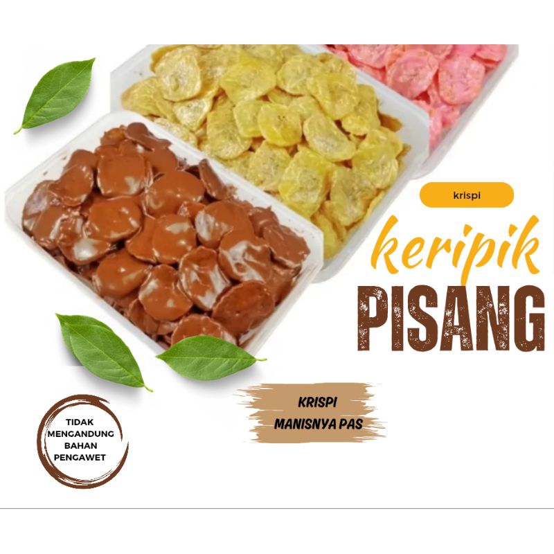 

Keripik Pisang lumer crispy