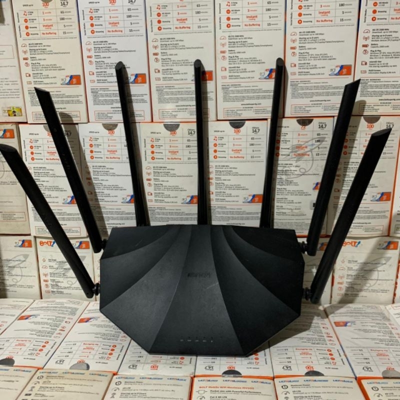 Tenda AC23 AC2100 Wifi Antena 7 Dual-Band Gigabit Wirelles N Router & Adaptor
