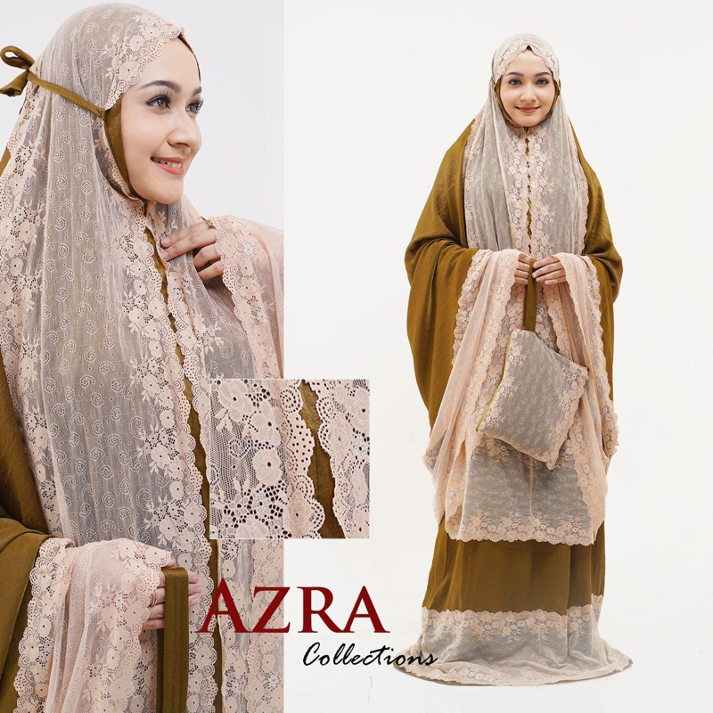 MUKENA DEWASA SANTORINI RENDA PREMIUM