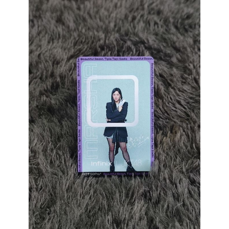 photocard JKT48 x Infinix Marsha official