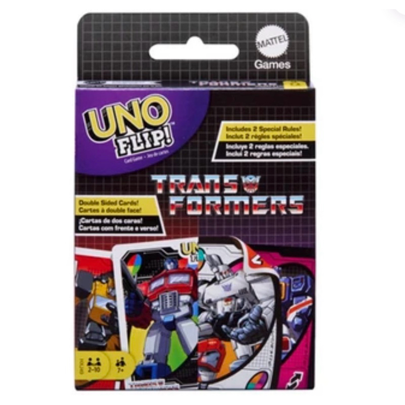 Uno Kartu Flip Transformer