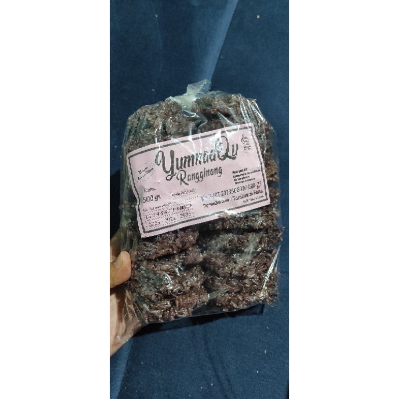 

rengginang ketan hitam manis