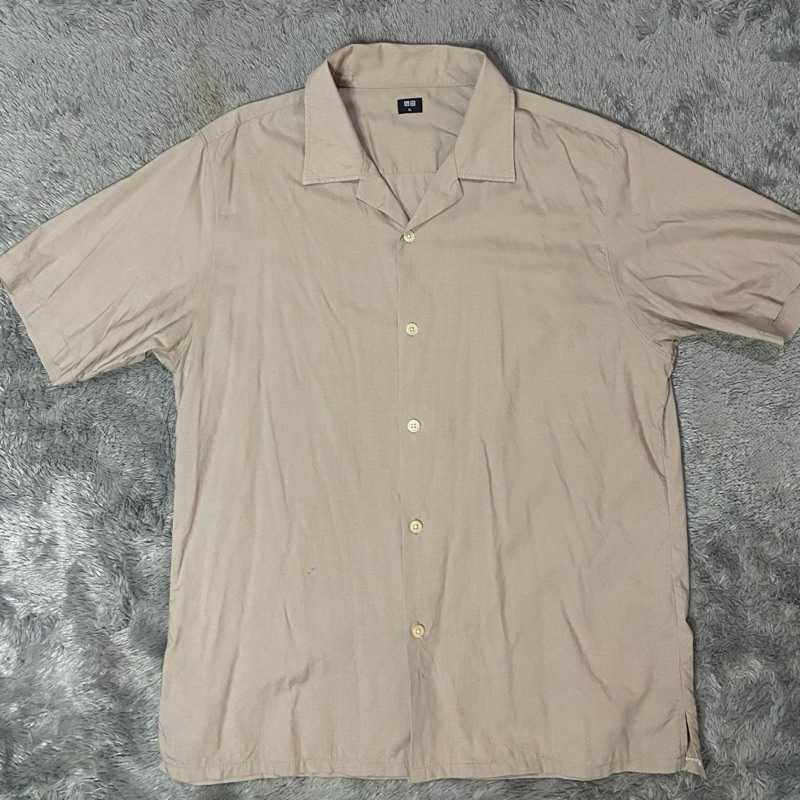 Uniqlo Open Collar Shirt (Preloved)