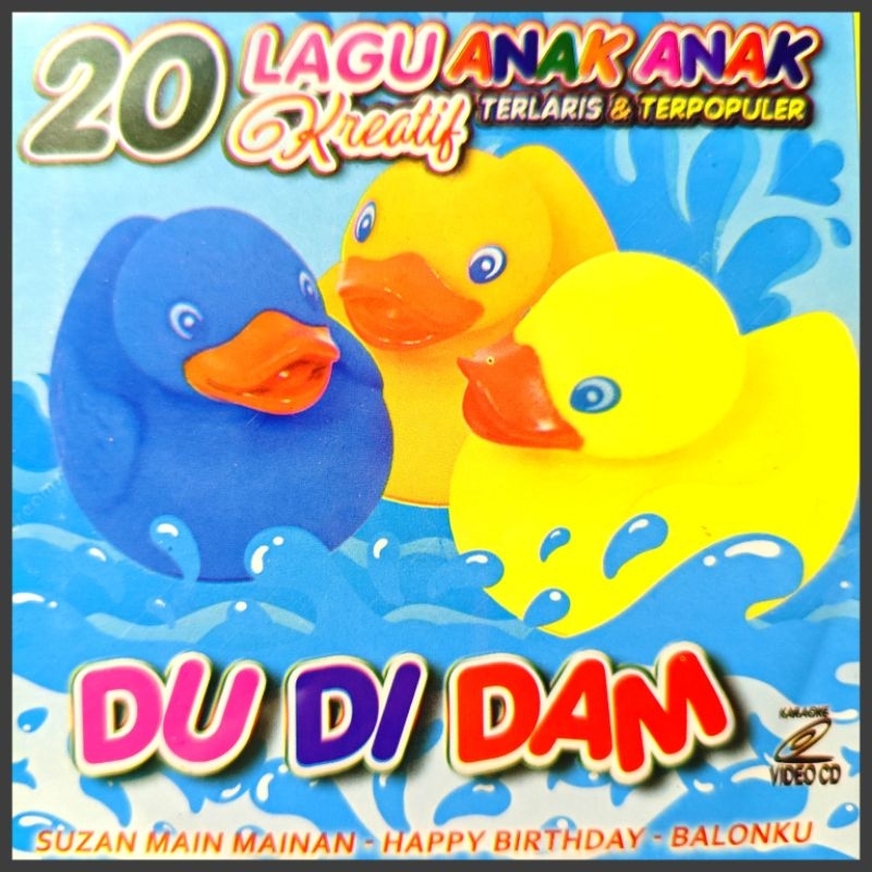 Kaset VCD Musik 20 Lagu Anak Anak Album DU DI DAM Pilihan Kreatif Terlaris Dan Terpopuler