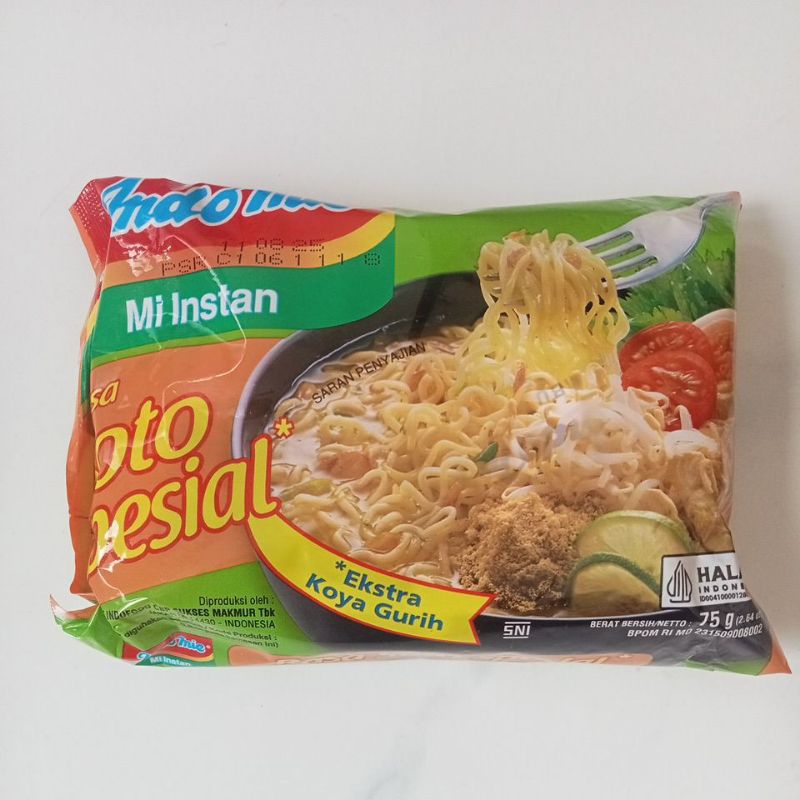 

Mi Instan indomie Soto Pesial