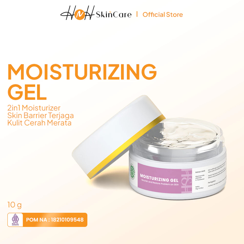 HNH Moisturizer Gel / Pelembab Wajah Mencerahkan Kulit Dan Memperbaiki Skin Barrier