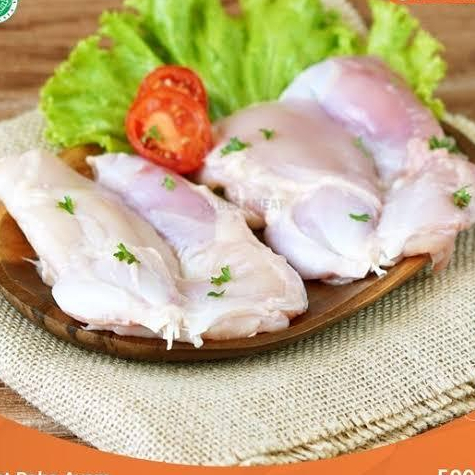 

Fillet Paha Ayam tanpa kulit dan tulang 1kg (1000 gram)