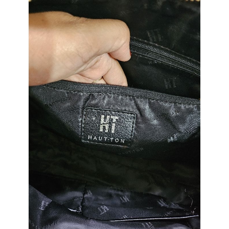 Hautton Tas Selempang Hitam