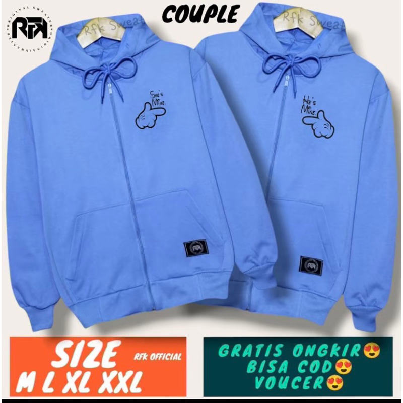 sweater couple / hoodie couple / switer couple pasangan 2 pcs / hoodie couple pasangan 2 / jaket cou