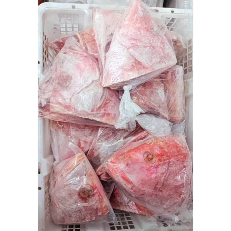 

Kepala Ikan Kakap Merah 1Kg