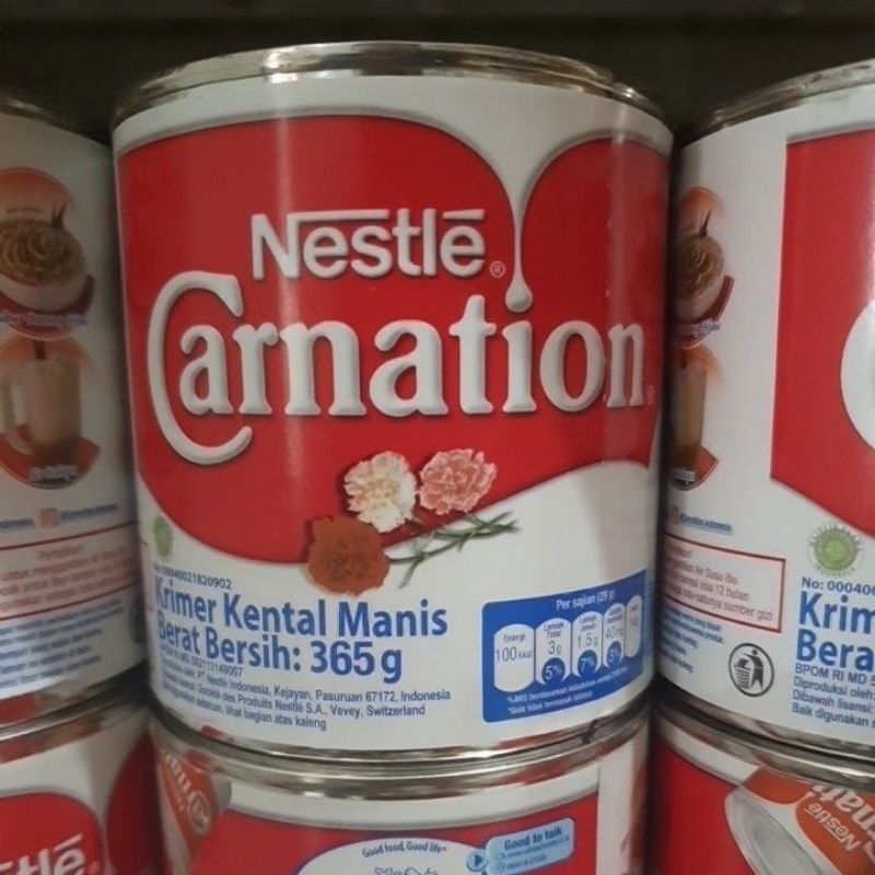 

Nestle CARNATION krimer kental manis 365g