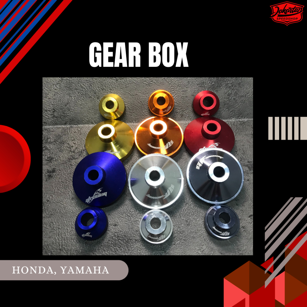 GEAR BOX GF-RACING TUTUP GEARBOX MOTOR ORIGINAL THAILAND