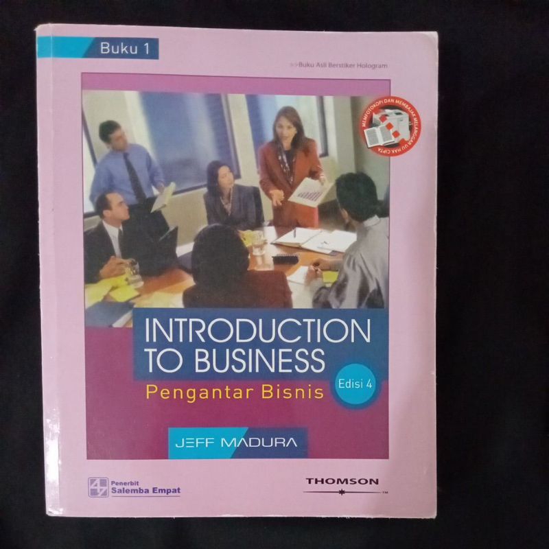 

BUKU BEKAS PENGANTAR BISNIS Jeff Madura