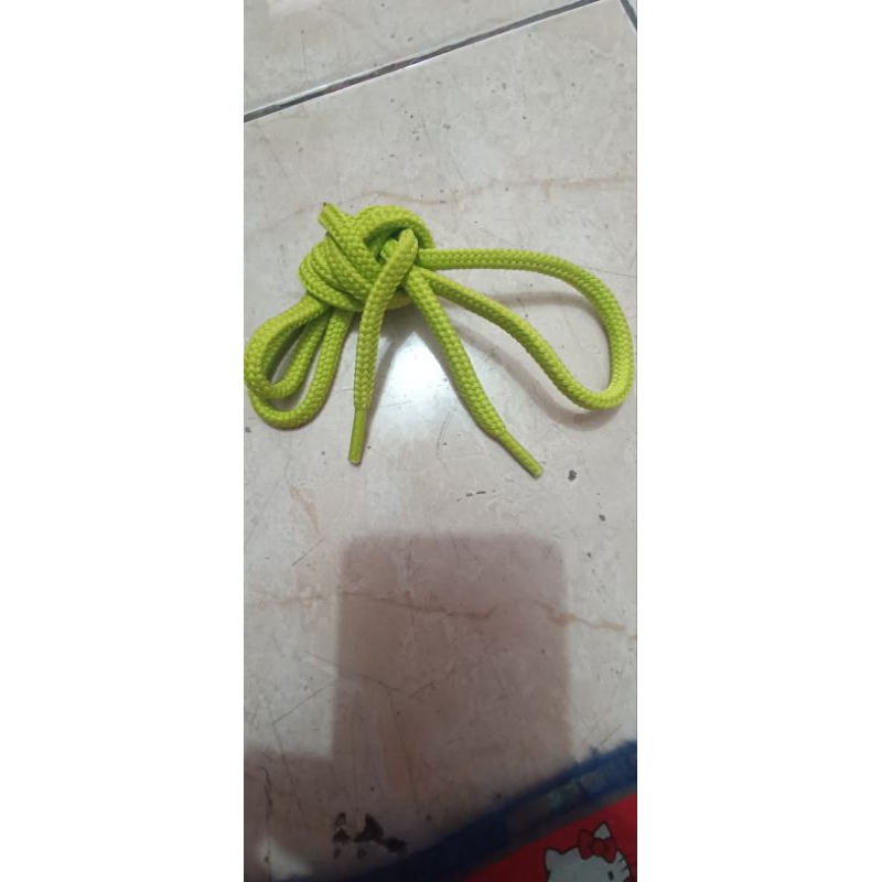 TALI Hoodie bulat hijau stabilo 8mm