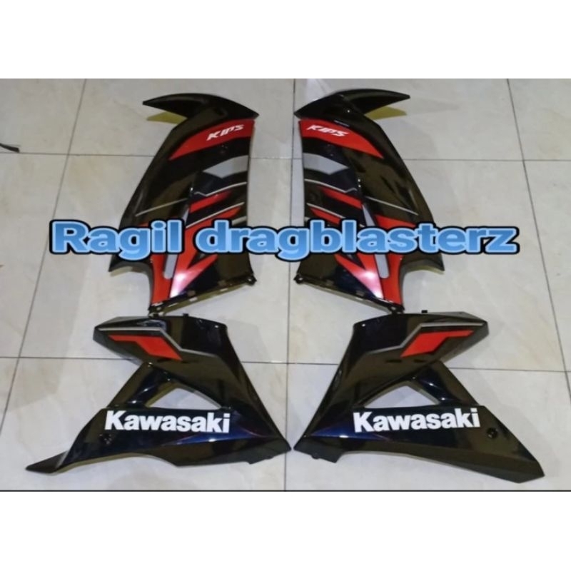 Fairing atas bawah new ninja rr SE orange 2015 original