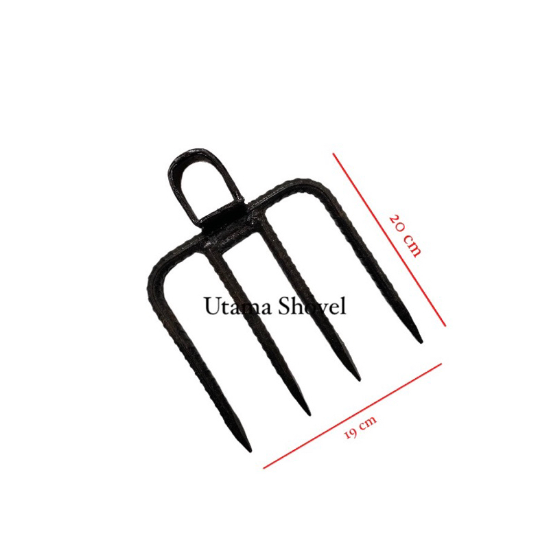 Cangkrang Garukan got/sampah Cangkrang Besar Besi Tebal