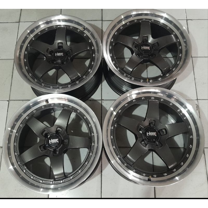 Velg pelek variasi mobil Second murah HSR  Bob  ring 19 untuk mobil Altis Corona absolut  Subaru Yar