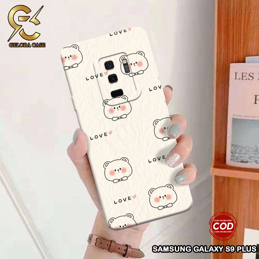 Softcase Samsung Galaxy S9 Plus - Geloracase - Casing Samsung S9 Plus  - Motif case Cartoon - Samsun