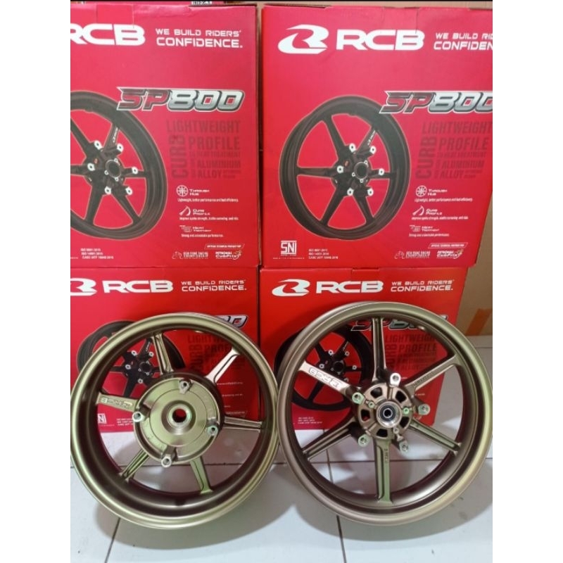 Velg racing RCB type sp 800 Honda PCX 160 - goldmatte