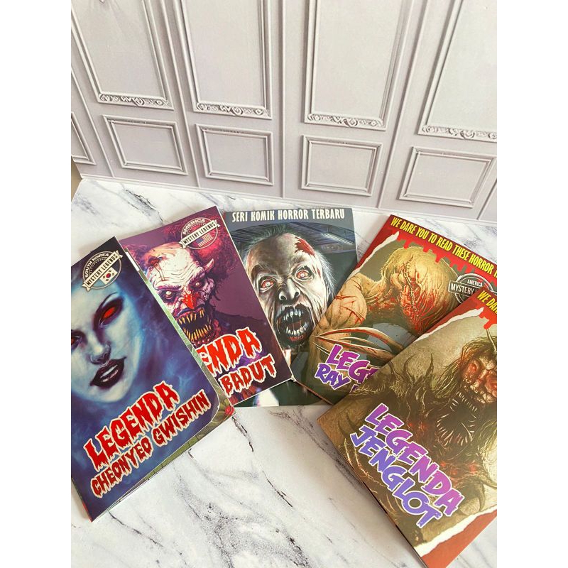 BUKU MISTERY / BUKU CERITA HOROR LEGENDA - HAMDALAH TOYS