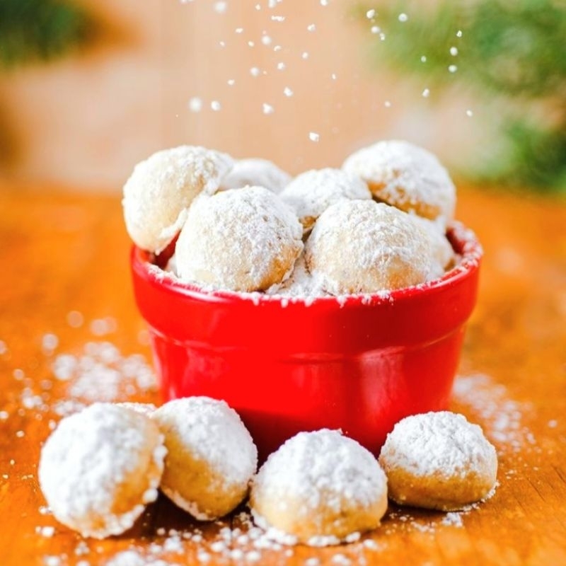 

KUE KERING - SNOWBALL - TOPLES MIKA UKURAN 250 gr - BISA COD,HALAL,MURAH,ENAK